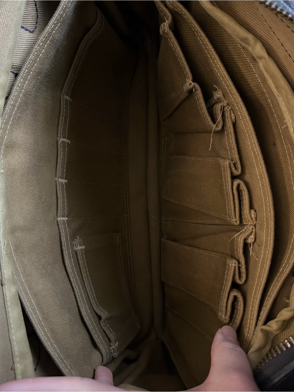 Filson Rugged Twill Computer Bag Briefcase - Picture 11 of 12